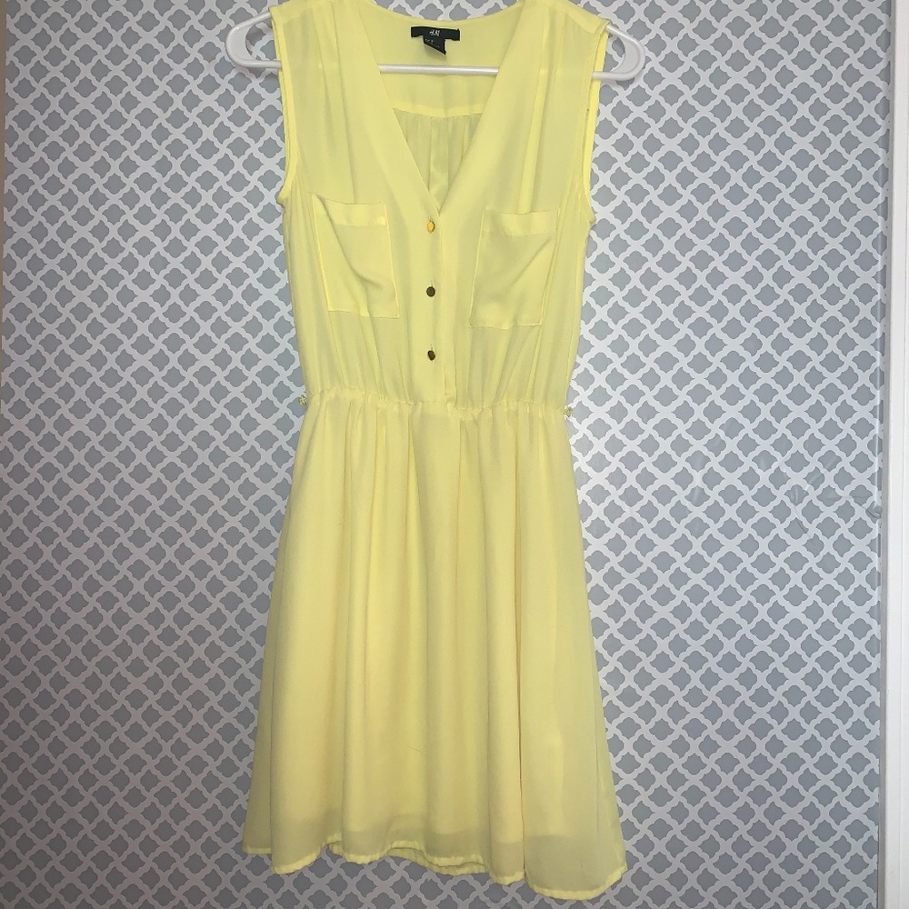 H&M Yellow Dress